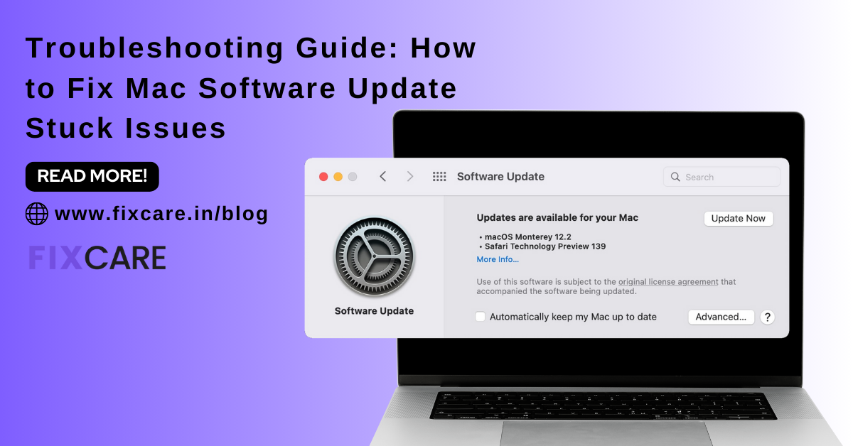 Troubleshooting Guide How To Fix Mac Software Update Stuck Issues