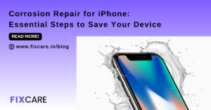 Corrosion repair for iPhone