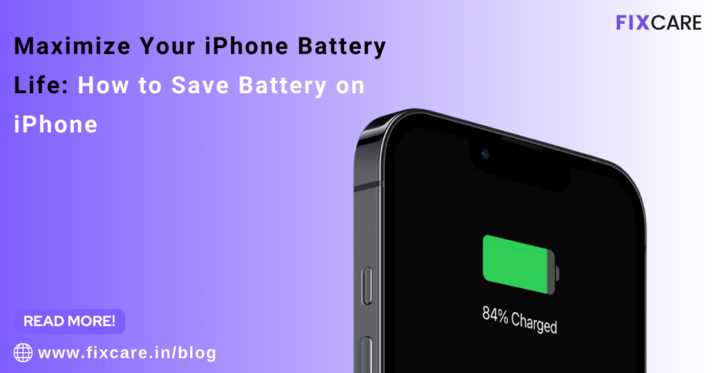 how to save battery on iphone