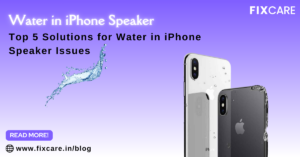 water in iphone speaker