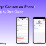 how to merge contacts on iphone