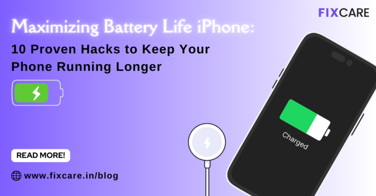 maximizing battery life iphone