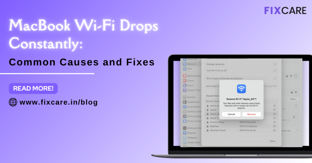 MacBook Wi-Fi Drops Constantly