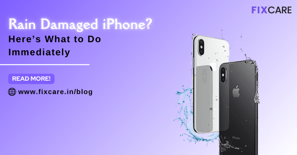 Rain Damaged iPhone