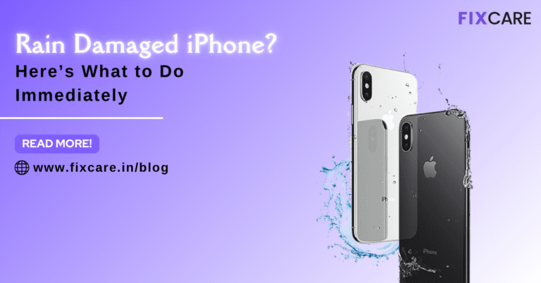 Rain Damaged iPhone? Here’s What to Do Immediately
