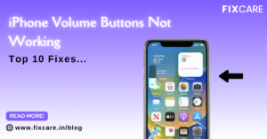 iPhone Volume Buttons Not Working