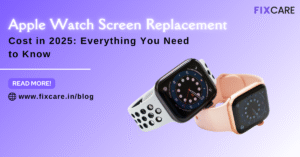 apple watch screen replacement cost