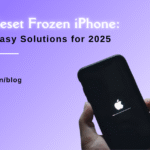 reset frozen iphone