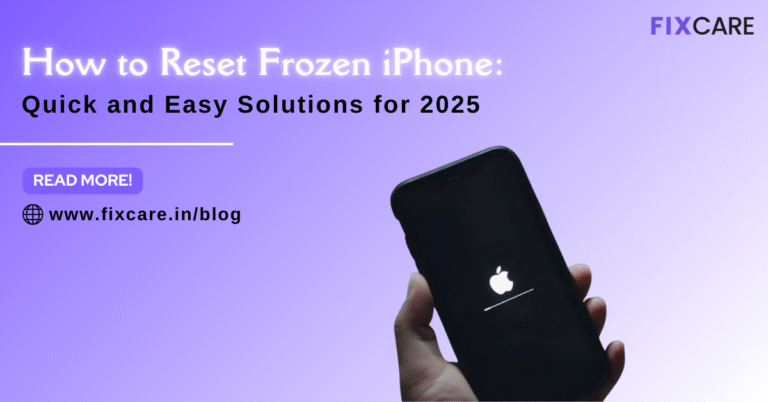 reset frozen iphone