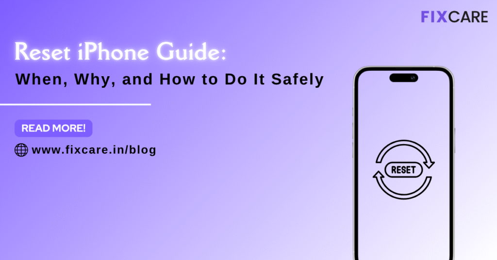 Reset iPhone guide