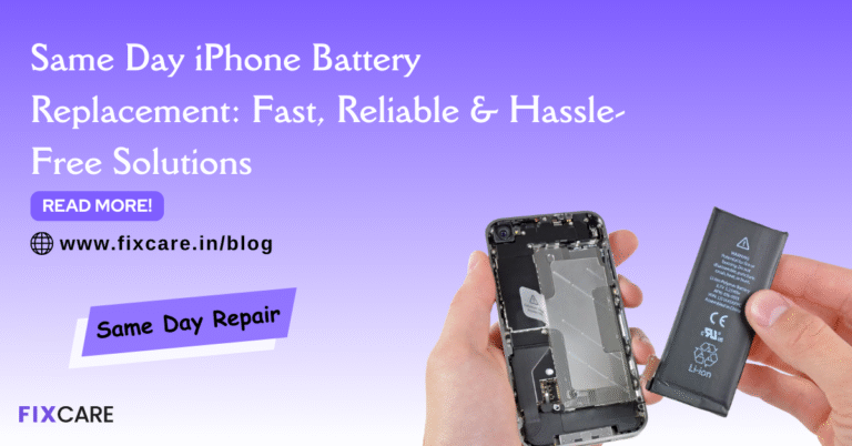Same Day iPhone Battery Replacement: Fast, Reliable & Hassle-Free Solutions
