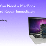 MacBook motherboard repair