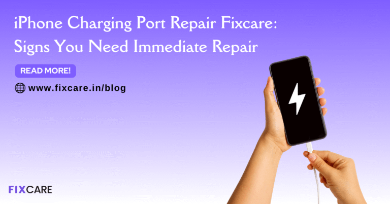 iPhone charging port repair Fixcare