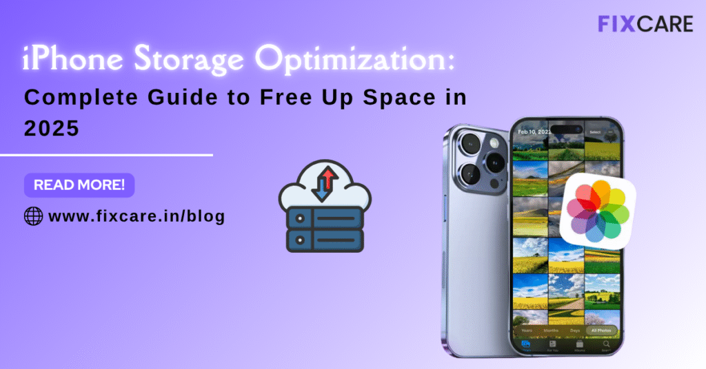 iPhone storage optimization