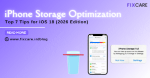 iPhone storage optimization tips