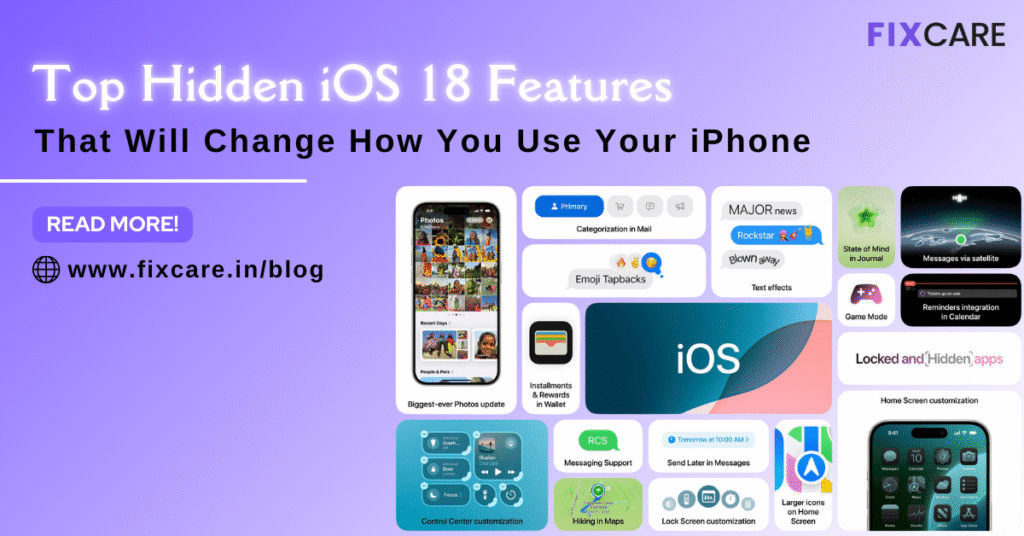 Hidden iOS 18 features